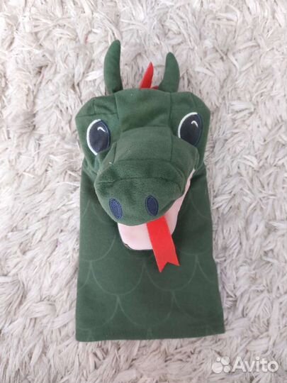 Перчаточная игрушка дракон икея