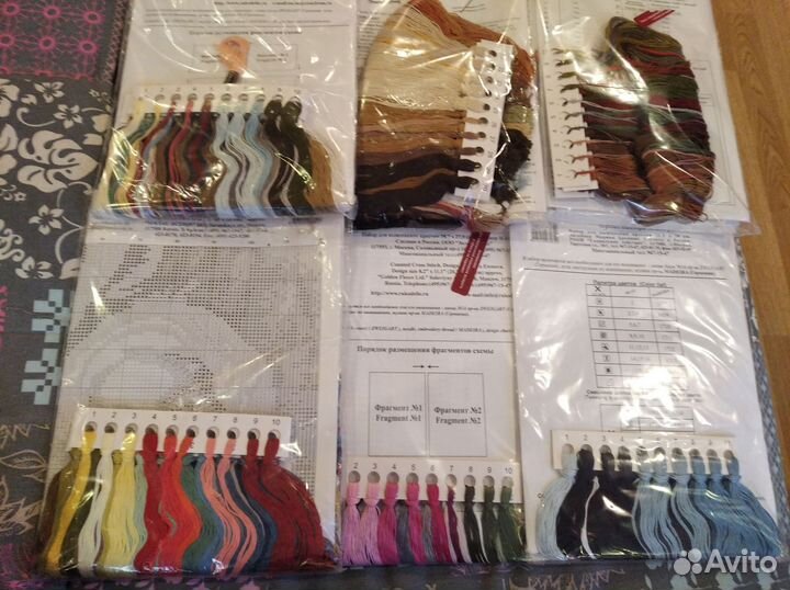 Наборы для вышивки крестом 