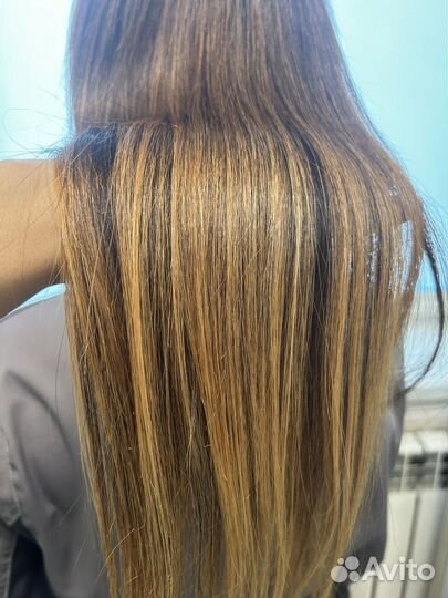 Кератиновое выпрямление волос модель