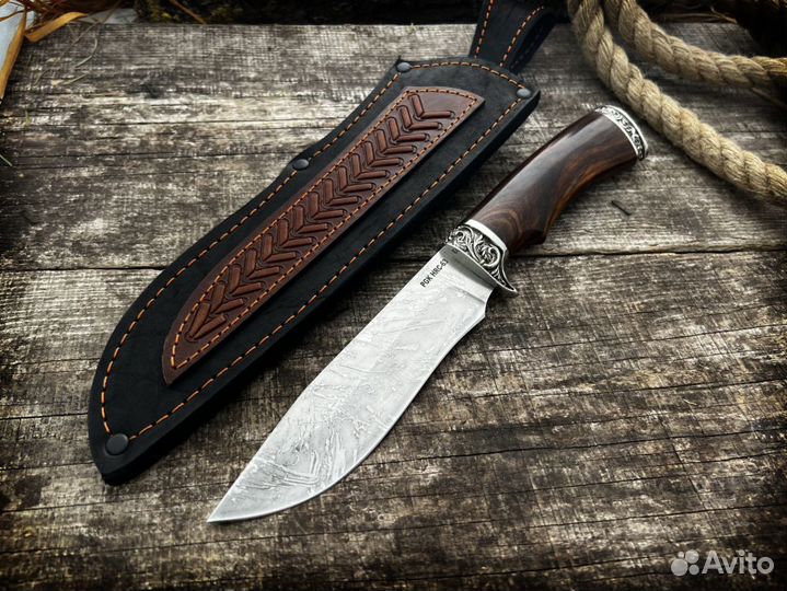 Универсальный нож ручной работы из стали PGK
