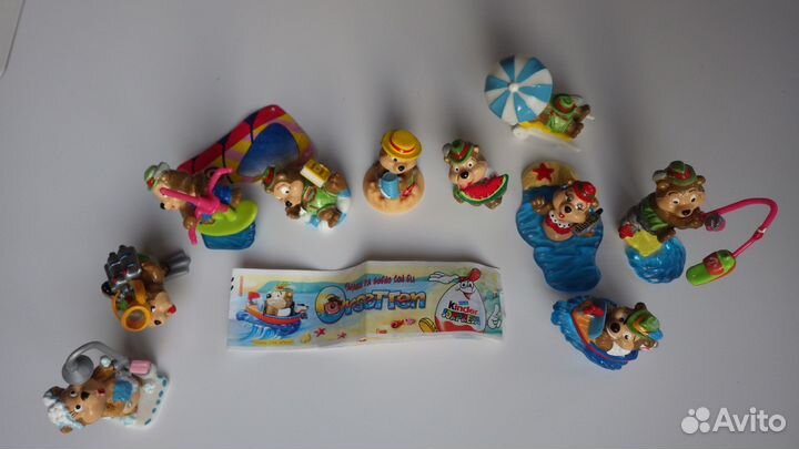 Киндер полные серии Медведи Kinder