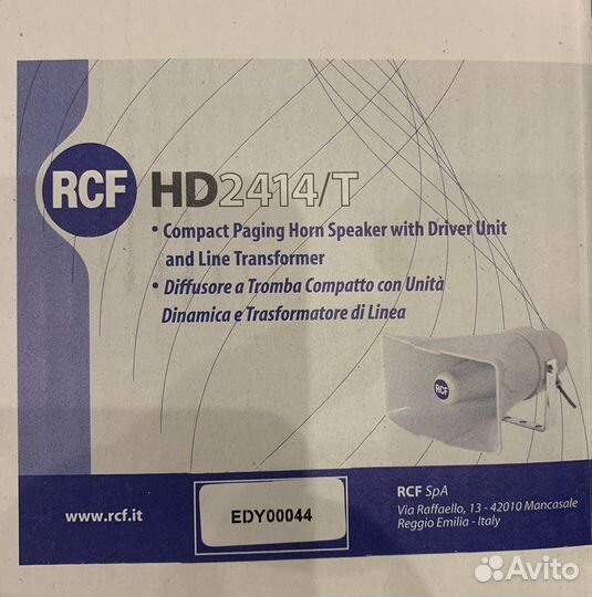 Громкоговоритель RCF