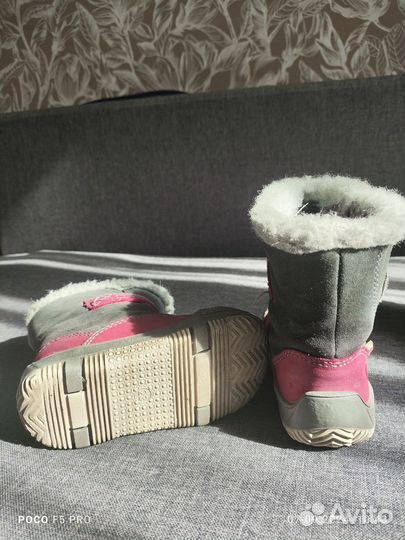 Сапожки зимние для вёдрами 23 размер