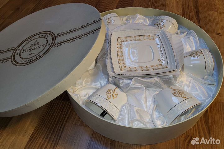 Набор чайный керамика на 6 персон Korall