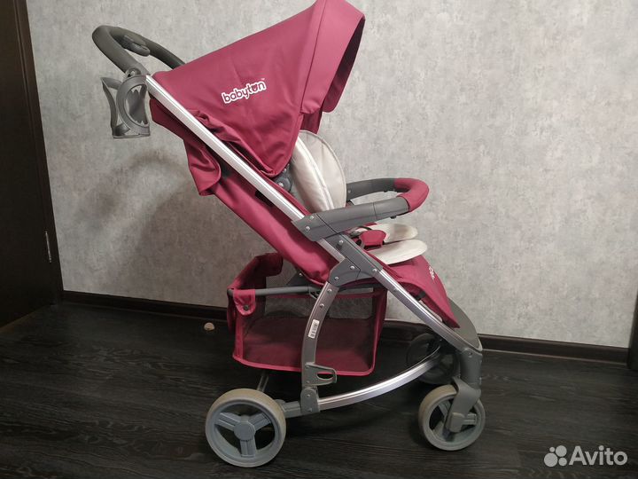Прогулочная коляска Babyton Cosmo Red