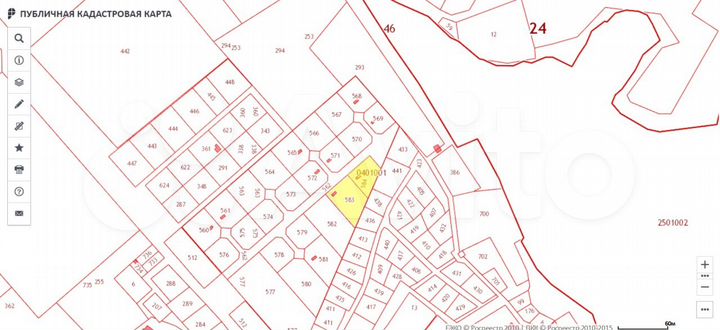 Участок 25,9 сот. (СНТ, ДНП)