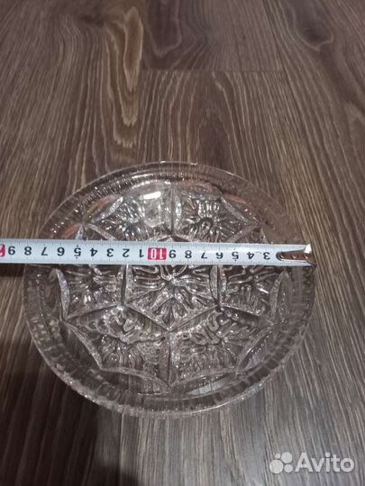 Хрустальная пепельница(тарелочка)