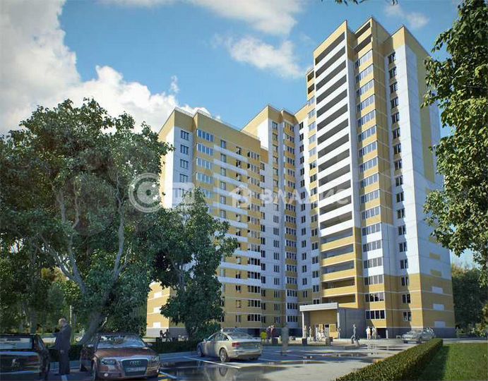 2-к. квартира, 71,9 м², 7/16 эт.