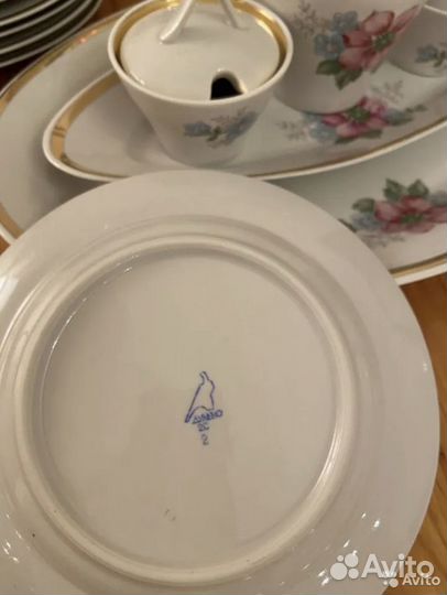 Сервиз столовый Дулево СССР