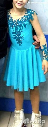 Платье для фигурного катания 128-134