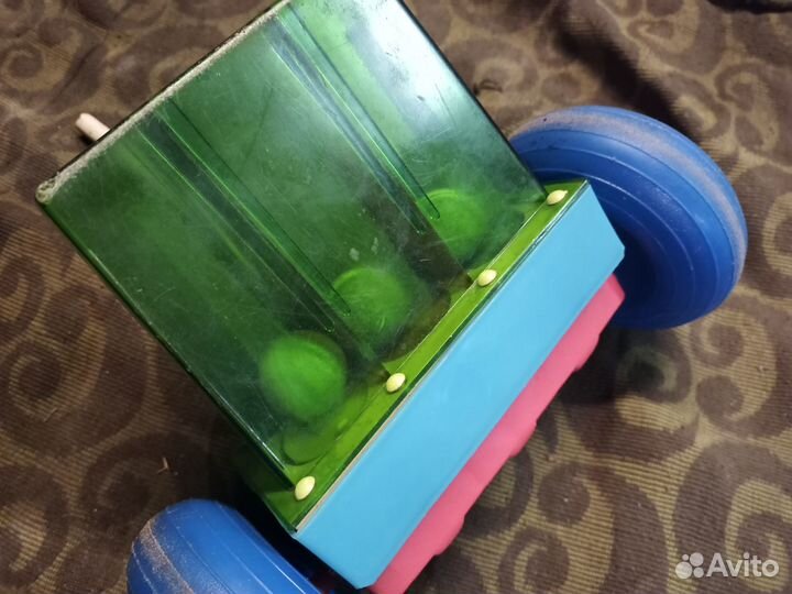 Ретро редкая игрушка каталка СССР