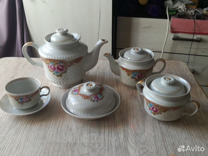 Чайный сервиз фарфор