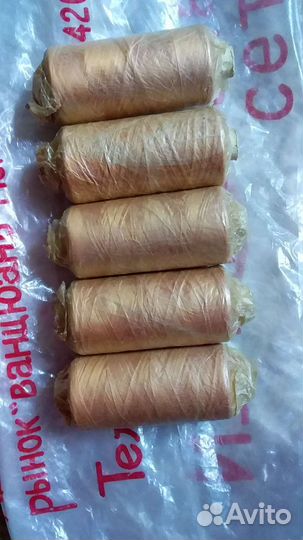 Нитки капроновые 22шт