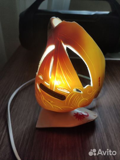 Светильник из ракушки, ночник