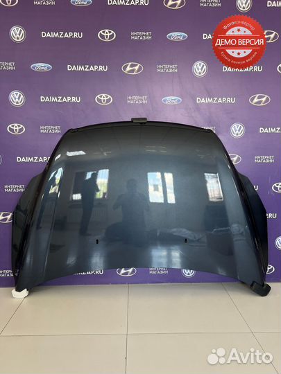 Капот Ford Focus 2 рестайлинг (2008) / темно-серый