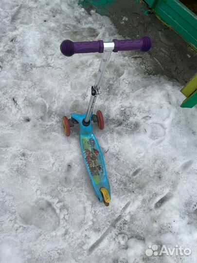 Самокат детский трехколесный
