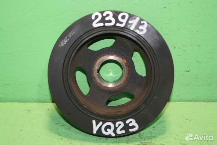 Шкив коленвала nissan teana J31 VQ23-DE 2 ремня