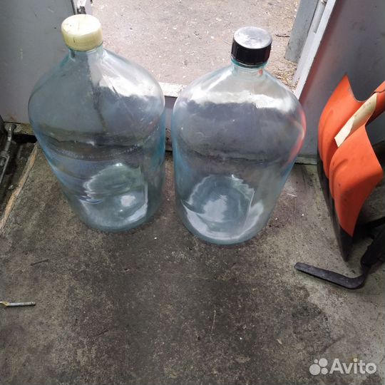 Бутыль стеклянная 20 литров