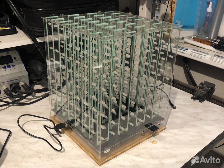 Светодиодный куб RGB 8x8x8