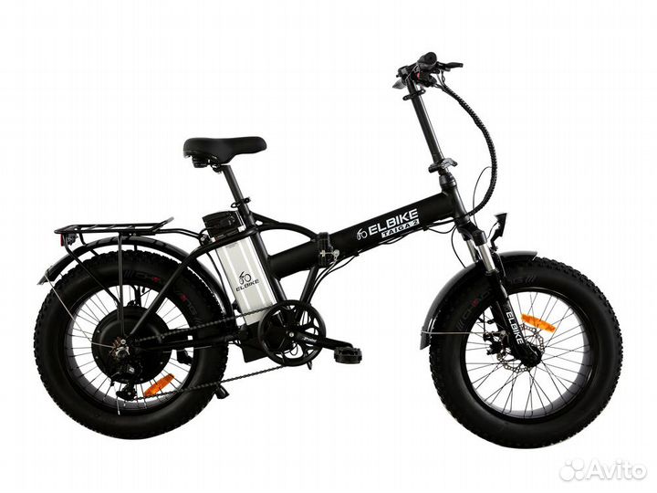 Электрофэтбайк Elbike Taiga 2 St (черный)