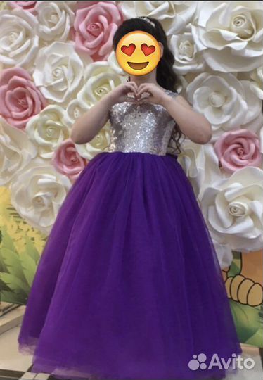 Платье для девочки 134-140