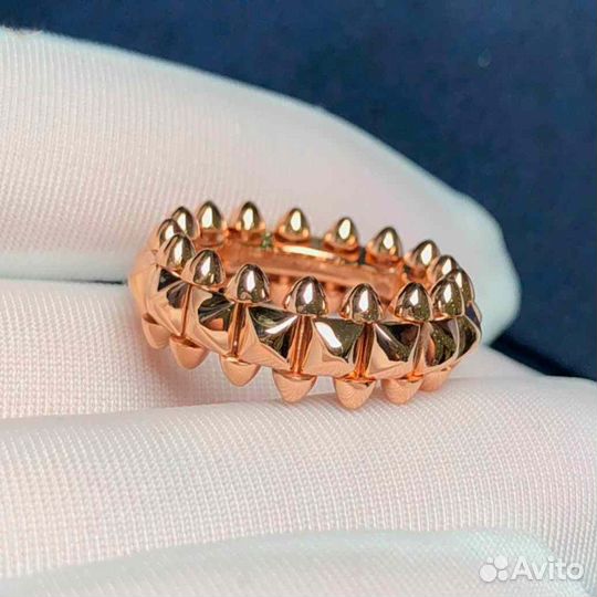 Золотое кольцо Cartier Clash De Cartier,модель 8мм