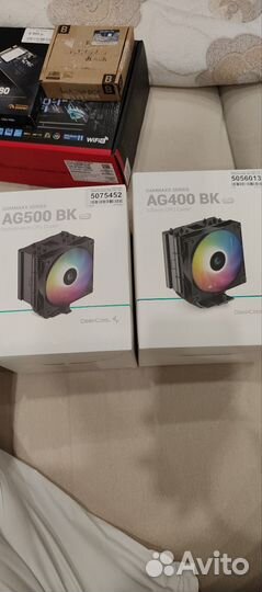 Кулер для цп Deepcool AG400 BK новый