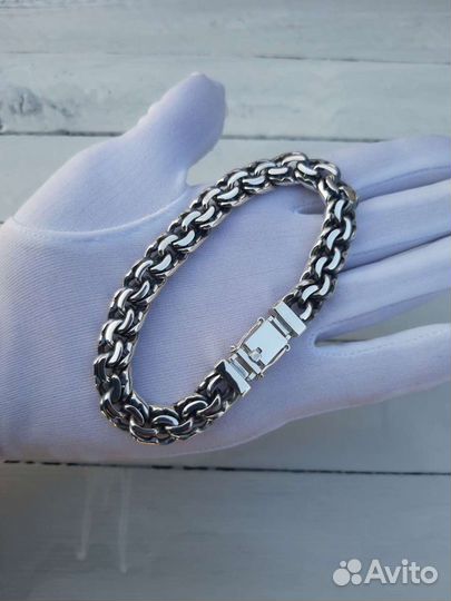 Серебряный браслет Кардинал на заказ