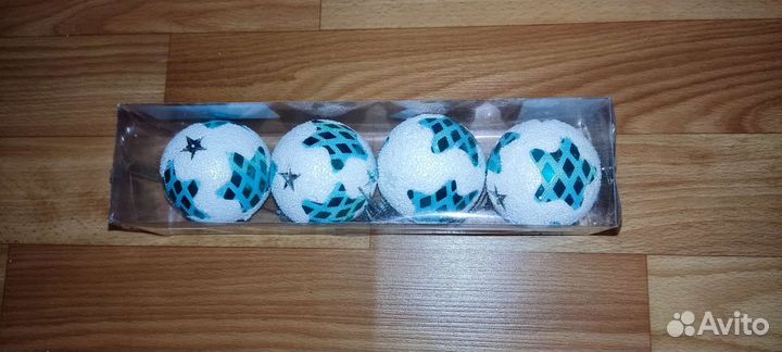 Шарики новые новогодние