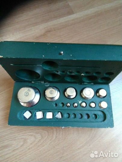 Набор гирек для весов,сделано в СССР