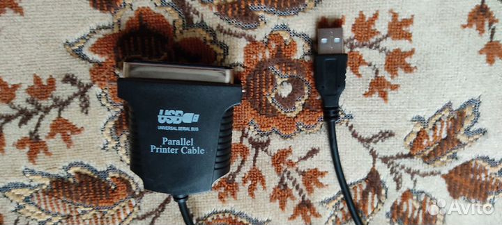 Переходник порт DB36 принтера LPT на USB