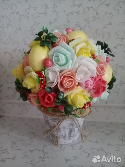 Букет из фоамирана