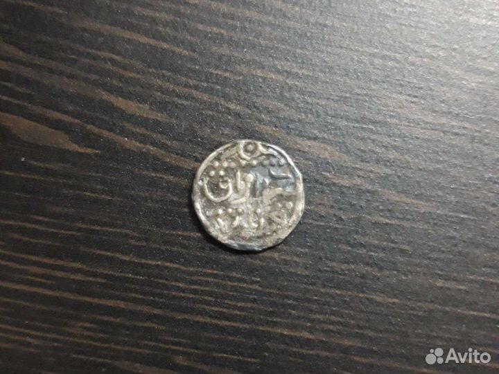 Монета золотой орды,серебро,данге 1346г