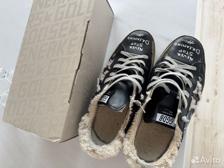 Кеды golden goose зимние 40