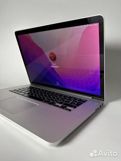 MacBook Pro 15-inch 2015 16/256gb Silver