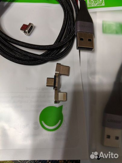 Магнитный кабель Type-C Micro USB iPhone