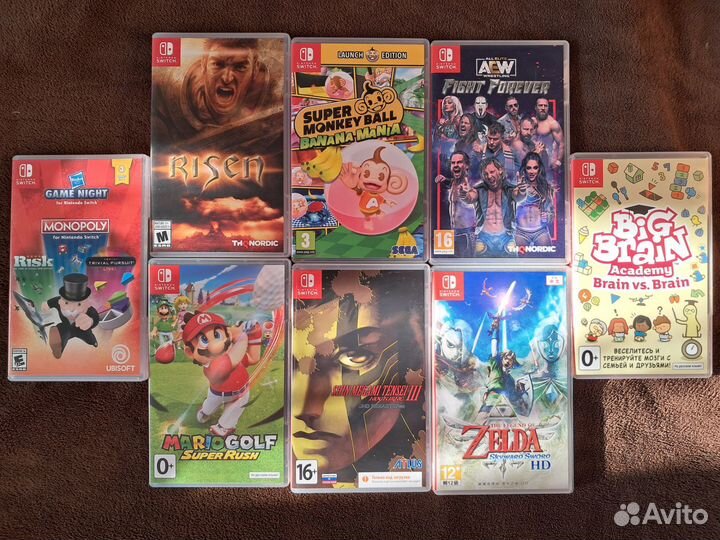Nintendo switch Игры