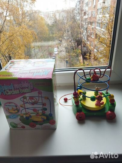 Лабиринт-каталка 3+