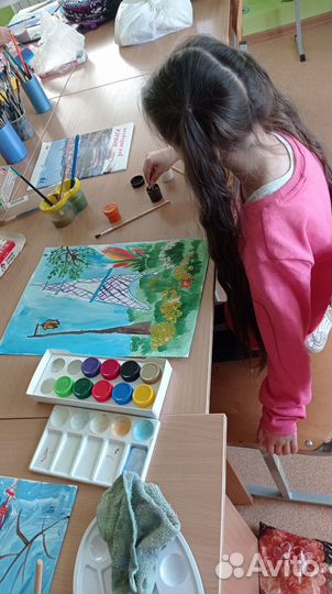 Репетиторство изо и черчение