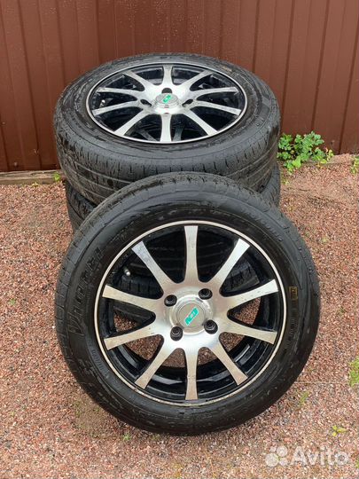 Диски с резиной 185/60 R15 разболтовка 4х108
