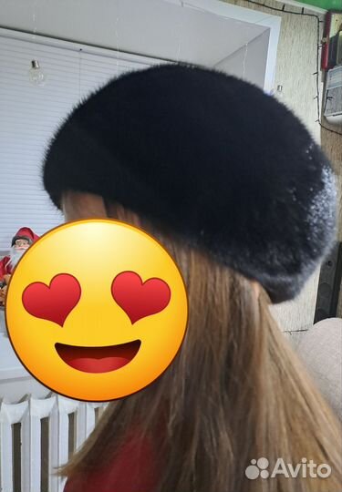Норковый берет