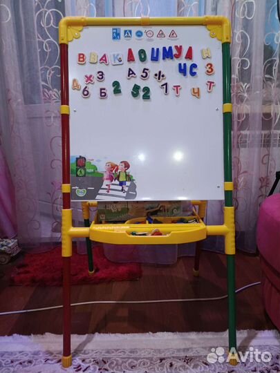 Мольберт в школу двухсторонний
