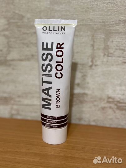 Ollin пигмент прямого действия коричневый
