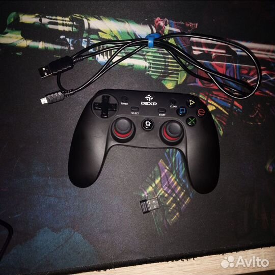 Геймпад беспроводной dexp G-5 черный