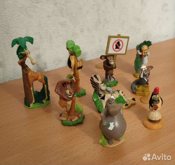 Вся коллекция Киндер Сюрприз Мадагаскар 2
