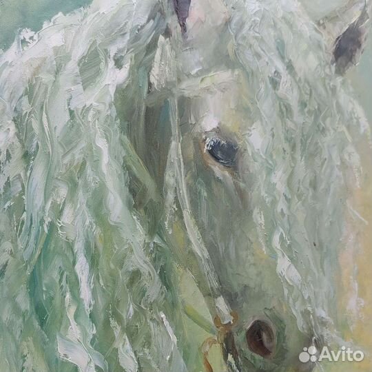 Оригинальная картина маслом Лошадь из снов