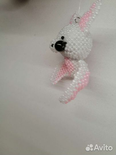 Амигуруми из бисера летучая мышь