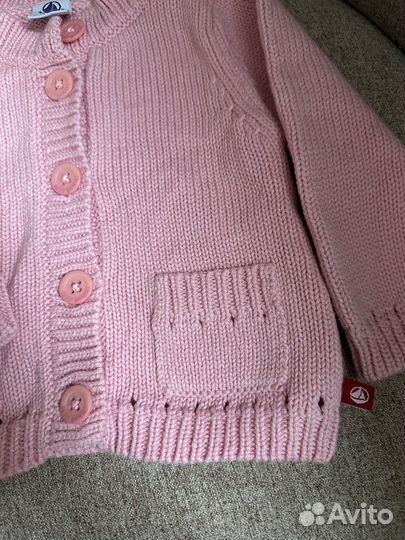 Шерстяной кардиган petit bateau