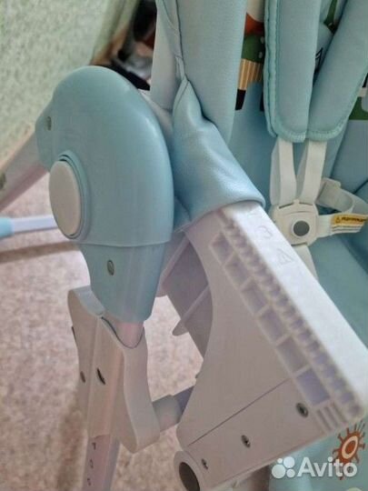 Стульчик для кормления babyton optima blue