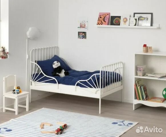 Кровать детская IKEA раздвижная белая купить в Санкт-Петербурге ...